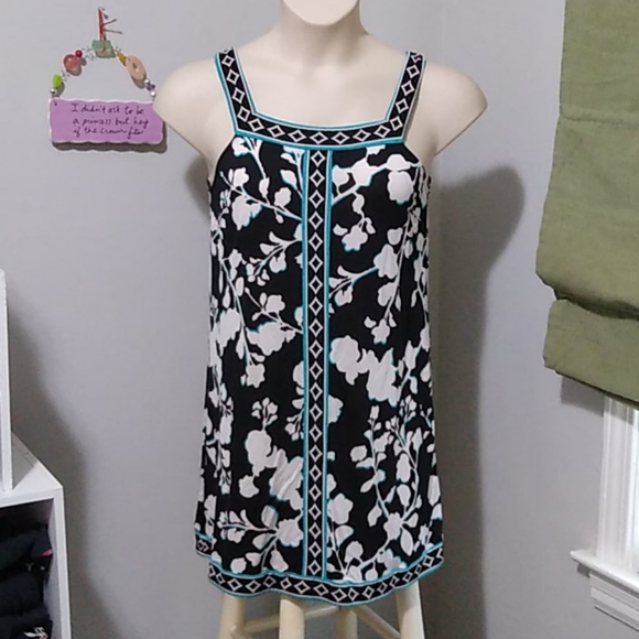 BCBGMaxAzria Strapped Floral Sundress - Picture 1 of 4